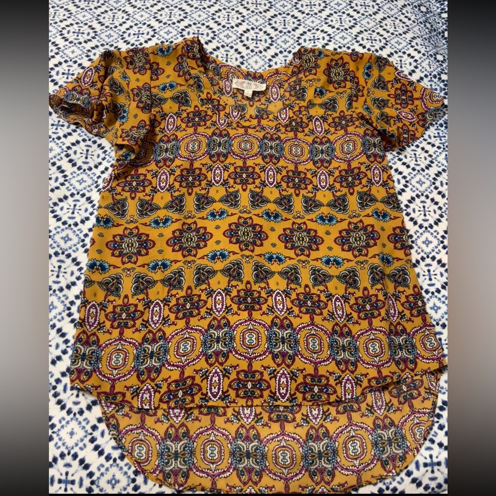 Tribal design blouse